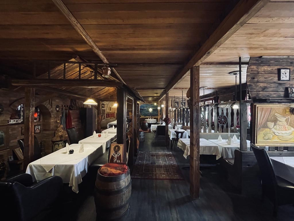 Gastraum im Restaurant Katharinenhof